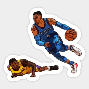 Russell Westbrook Drive Sticker